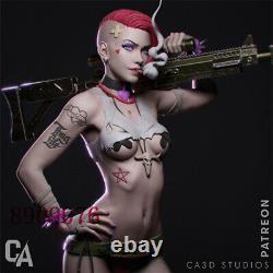 Tank Girl Impression 3D Modèle de figurine non peinte GK Kit Sculpture Nouveau Stock