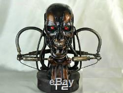 Terminator 2 T800 1/1 Life-size Bust Endoskeleton Modèle Figure Statue Résine Jouet