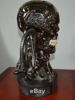 Terminator T2 T800 11 Life-size Bust Endoskeleton Figure Statue Résine Modèle Jouet
