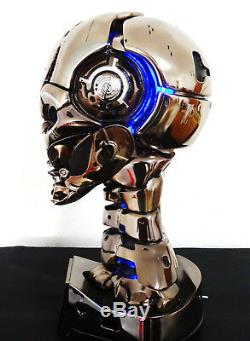 Terminator T3 11 Life-size Skull Endoskeleton Figure Statue Résine Modèle Réplique