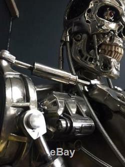 Terminator T800 1/2 Buste Modèle Endoskeleton Figure Statue Résine Jouet Objets De Collection