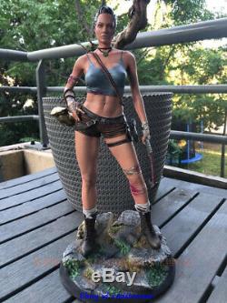 Tomb Raider Jolie Laura 1/6 Figure Statue Modèle Résine Kits Unpainted Impression 3d