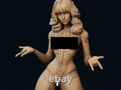 Traduisez ce titre en français : Kit de modèle de figurine Mary Jane 3D Print 1/8 1/6 1/4 non peint non assemblé GK Ver02.