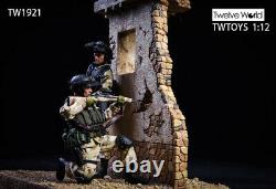 Twtoys 1/12 Tw1921 Afghanistan Scene Wall Model Platform Fit 6 Soldier Figure