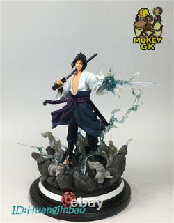 Uchiha Sasuke Figure De Résine Statue Peinte Modèle Naruto Figurine En Stock Hot New