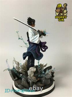 Uchiha Sasuke Figure De Résine Statue Peinte Modèle Naruto Figurine En Stock Hot New