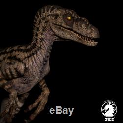 W-dragon 1/8 Femme Velociraptor Statue Raptor Dinosaur Figure Collector Jouets