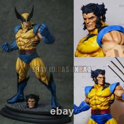 Wolverine Non Peint 1/6 Résine Figure 3d Modèle De Modèle D'impression Non Assemblé Gk H33cm